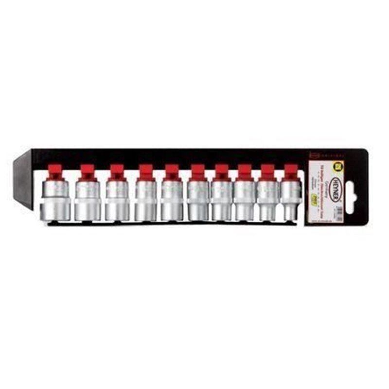 Set chei tubulare 8-22 HexBallS11, 11 bucati, 1/2", rigla 340.00 