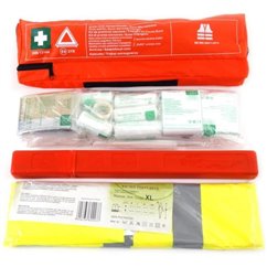 Set dotari obligatorii, trusa cu 1 triunghi si vesta, DIN13164 CombiPlus, Amio