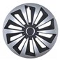 Capace roti 14'' Jestic Fox II cu inel, grafit cu argintiu