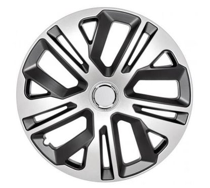 Capace roti 14'' Jestic Raven II cu inel, grafit si argintiu