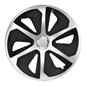 Capace roti 14'' Jestic Roco II cu inel, grafit si argintiu