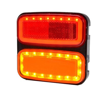 Lampa stop 117x111, 3 functii, LED, stanga / dreapta, Lampdemia W226 1482/I Was
