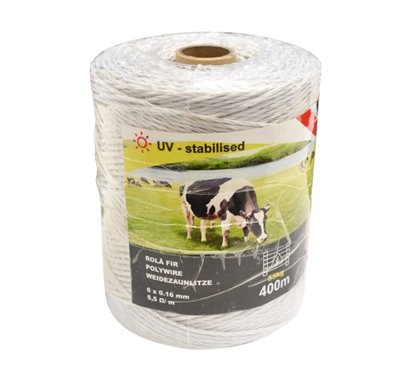 Rola fir alb, fi1.6, 6x.016mm, 400m, BK87652, BY68