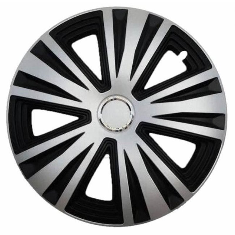 Capace roti 14'' Jestic Glory II cu inel, grafit cu argintiu Capace roti 14'' Jestic Glory II cu inel, grafit cu argintiu