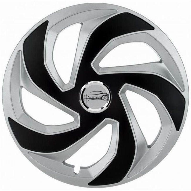 Capace roti 14" Jestic Rex II cu inel, grafit si argintiu Capace roti 14" Jestic Rex II cu inel, grafit si argintiu