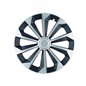 Set 4 capace roti 14inch, Fame II cu inel, grafit cu argintiu, Jestic Set 4 capace roti 14inch, Fame II cu inel, grafit cu argintiu, Jestic