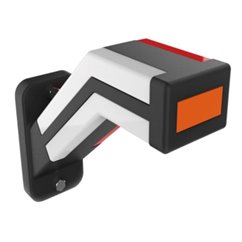 Lampa gabarit cu brat 185mm, oblic la 45°, LED, 3 functii, stanga, L1905 TruckLed