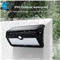 Lampa solara perete cu senzor miscare si lumina, 46Led, SOL46