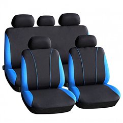 Set huse auto universale, albastru cu negru, HSA001 CARGUARD