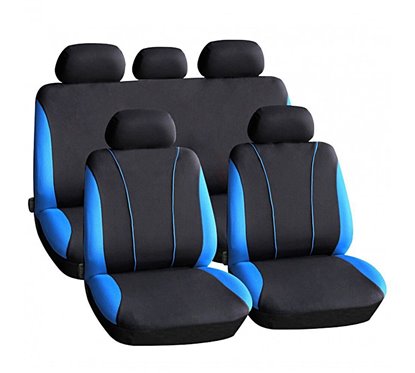 Set huse auto universale, albastru cu negru, HSA001 CARGUARD