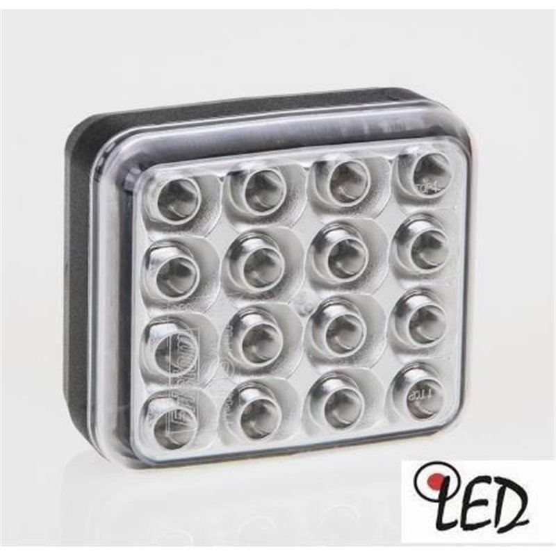 Lampa mers inapoi 2 suruburi, 78x68, 16 LED-uri FT-041LED Fristom 