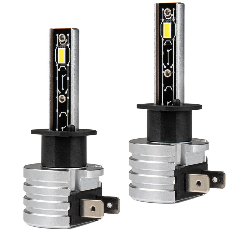 Set 2 becuri H1, 2 LED-uri, 12V, 42W, 3600lm, 6500K, 3329 Amio 