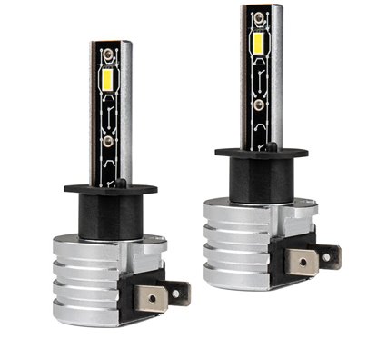 Set 2 becuri H1, 2 LED-uri, 12V, 42W, 3600lm, 6500K, 3329 Amio 