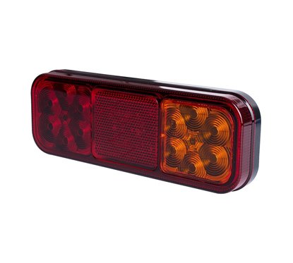 Lampa spate 200x70, 3 functii, LED,12/24V, stanga / dreapta, HOR126, LZD 2832 Horpol