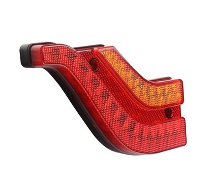 Lampa stop 178x118, 3 functii LED, cu semnalizare dinamica, dreapta, Wing L1952 Truckled
