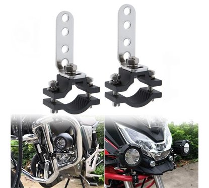 Set 2 suporti proiectoare, prindere pe rollbar sau bullbar, moto, reglabil fi 18-30mm, S.P.021 