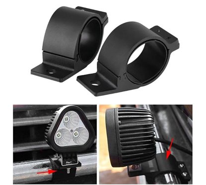 Set 2 suporti proiectoare, prindere pe rollbar sau bullbar, reglabil fi 49-54mm, S.P.014-2 247 Lighting