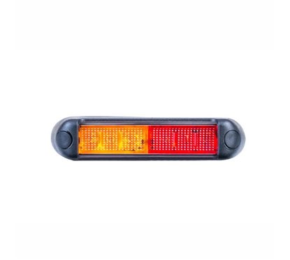 Lampa stop 130x29, 3 functii, LED, 12-24V, cu suport, LZD 2964 Horpol