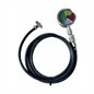 Manometru cu glicerina 25bar, pentru erbicidator, cu furtun de 2m cu mufa fluture, PPM063 Manometru cu glicerina 25bar, pentru erbicidator, cu furtun de 2m cu mufa fluture, PPM063