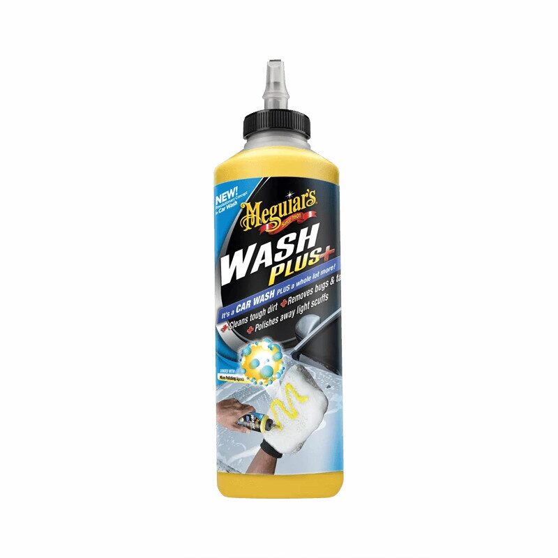 Sampon auto intensiv cu micro agenti de polish, 709ml, Wash Plus+, 25024 Meguiar's Sampon auto intensiv cu micro agenti de polish, 709ml, Wash Plus+, 25024 Meguiar's