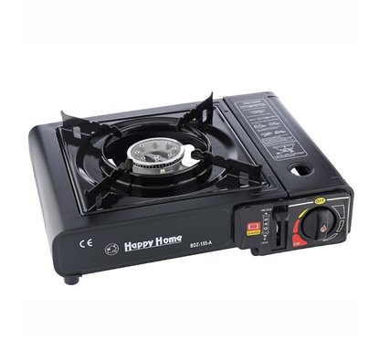 Aragaz portabil camping, aprindere automata, dubla alimentare butelie sau cartus gaz, 86995 Carmotion 