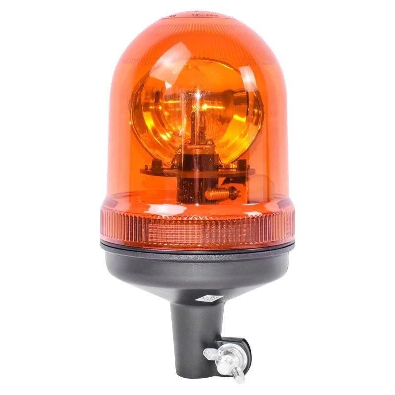 Girofar 12/24V h235, prindere pe tija fixa, 2 becuri, H1 12/24V Â WL167G Nicar