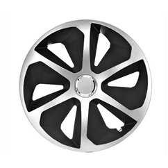 Capace roti 15'' Jestic Roco II cu inel, grafit cu argintiu