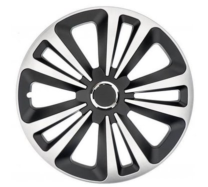 Capace roti 15'' Jestic Terra II cu inel, grafit cu argintiu