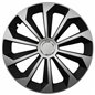 Capace roti 15'' pret/buc, Jestic Fame II cu inel, grafit cu argintiu Capace roti 15'' pret/buc, Jestic Fame II cu inel, grafit cu argintiu