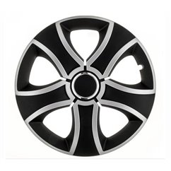 Capace roti 15" Jestic Bis II cu inel, grafit cu argintiu