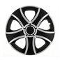 Capace roti 15" Jestic Bis II cu inel, grafit cu argintiu Capace roti 15" Jestic Bis II cu inel, grafit cu argintiu
