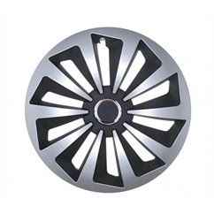 Capace roti 15" pret/buc Jestic Fox II cu inel, grafit cu argintiu