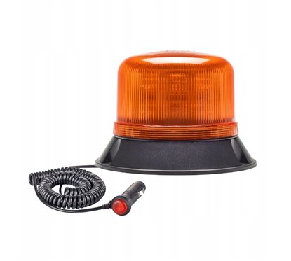 Girofar 12-24V h108, 60 LED-uri, 17W, cu magnet sau 3 suruburi, cu intrerupator, 03337 Amio