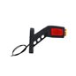 Lampa gabarit cu brat 134mm, cotit la 45°, Led NEON, 3 functii, dreapta, W48N LOGO 2051NP Was Lampa gabarit cu brat 134mm, cotit la 45°, Led NEON, 3 functii, dreapta, W48N LOGO 2051NP Was