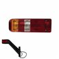 Lampa stop 371x129, 5 functii, cu fir, stanga, cu lampa gabarit, 24V, 202019KB Ceray 