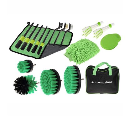 Set curatare, detailing auto, 19 piese, interior-exterior, 83100 Carmotion