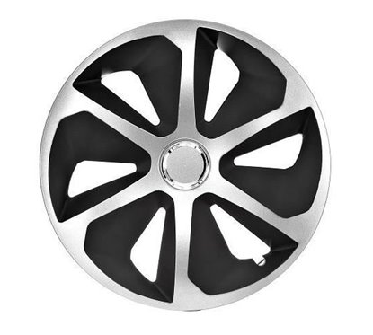 Capace roti 16'' Jestic Roco II cu inel, grafit cu argintiu
