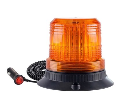 Girofar 12/24V, h122, LED, prindere cu 3 suruburi sau magnet, 01503 Amio