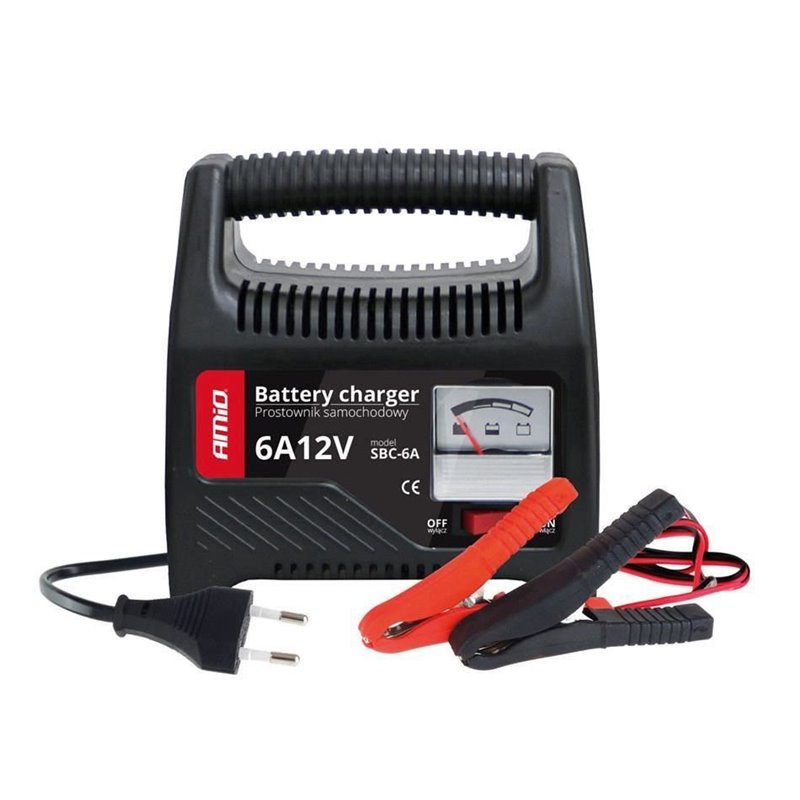 Redresor acumulator 6A, 12V, SBC-6A 02085 Amio Redresor acumulator 6A, 12V, SBC-6A 02085 Amio