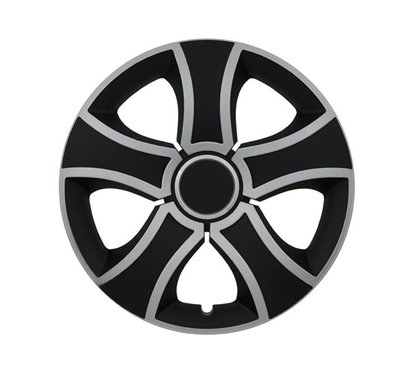 Capace roti 16'' Jestic Bis II cu inel, grafit cu argintiu