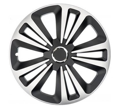 Capace roti 16'' Jestic Terra II cu inel mic, grafit cu argintiu
