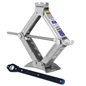 Cric foarfeca, 1.5T, 25-39cm, cu cheie cu clichet, 17mm, TUV, 436.60 Alca Cric foarfeca, 1.5T, 25-39cm, cu cheie cu clichet, 17mm, TUV, 436.60 Alca
