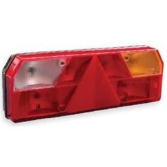 Lampa spate 423x147, 8 functii, cu triunghi si cablu, stanga, 511410 Mars
