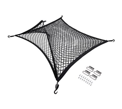 Plasa bagaje portbagaj 80x60cm, dubla, Carmotion 58234