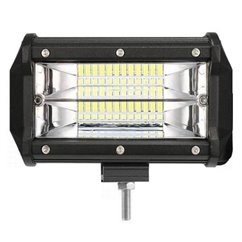 Proiector lucru 130x80, LED, 2 randuri, 9-30V / 72W, 3600lm, flood, 5"24x72wFog