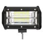 Proiector lucru 130x80, LED, 2 randuri, 9-30V / 72W, 3600lm, flood, 5"24x72wFog Proiector lucru 130x80, LED, 2 randuri, 9-30V / 72W, 3600lm, flood, 5"24x72wFog