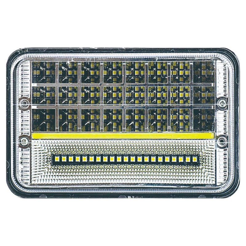 Proiector lucru 165x108, LED, 2 faze, DRL 12-24V / 45W, 4050lm, GD54545NC Arttech 
