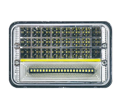 Proiector lucru 165x108, LED, 2 faze, DRL 12-24V / 45W, 4050lm, GD54545NC Arttech 