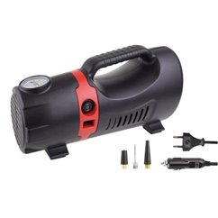Compresor aer 12V/220V, 10bar, cu 3 adaptori, compartiment cabluri 02383 Amio