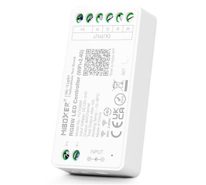 Controler WIFI + 2.4G, RGBW, 12-24V, 12A, Miboxer, FUT038W, Mi-Light